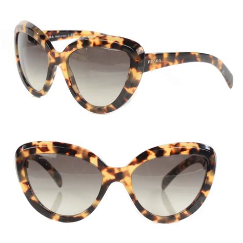 prada green tortoise sunglasses|prada cat eye tortoiseshell glasses.